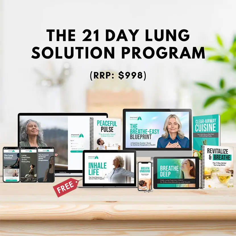Breathe Bonus 5- 21 day lung solution program
